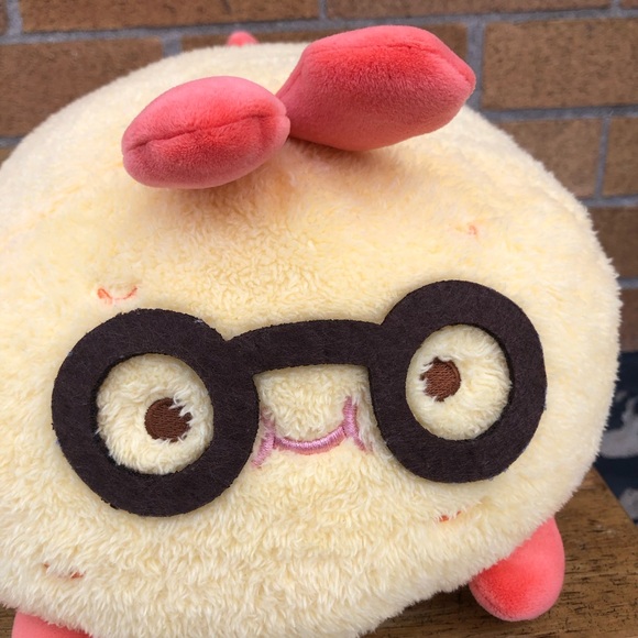 Miniso Plush Vitality Cafeteria Fried Shrimp stuffed animal plushie toy💛🧡🤎 - Picture 3 of 9